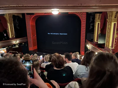 Phoenix Theatre Dress Circle H4 view from seat photo