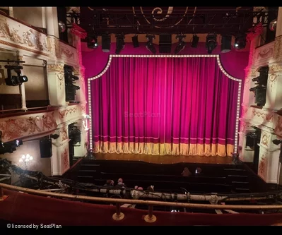 Garrick Theatre Dress Circle B14 view from seat photo