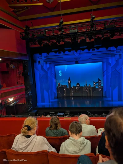 Adelphi Theatre Dress Circle D18 view from seat photo