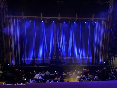 Lena Horne Theatre Front Mezzanine A105 view from seat photo