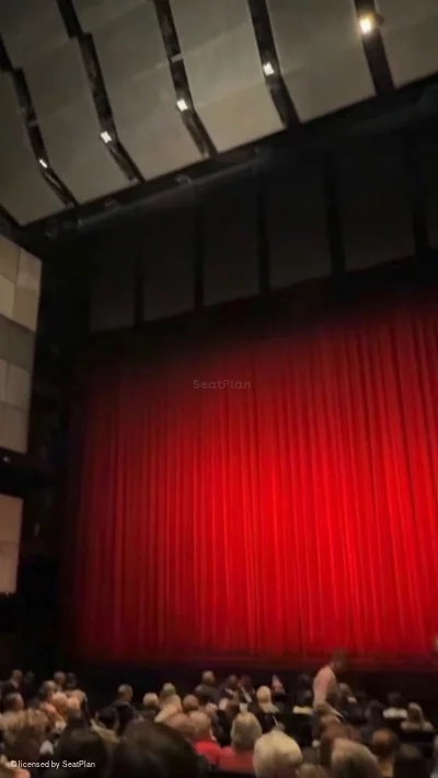 Sadler's Wells Stalls K4 view from seat photo