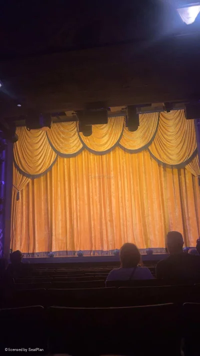 Trafalgar Theatre Stalls M10 view from seat photo