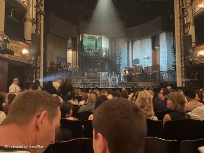 Lyric Theatre Stalls M16 view from seat photo