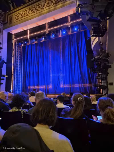 Vaudeville Theatre Stalls G18 view from seat photo