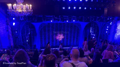 Lunt-Fontanne Theatre Rear Mezzanine G115 view from seat photo