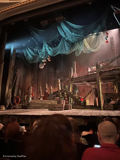 Ambassadors Theatre Stalls E4 view from seat photo