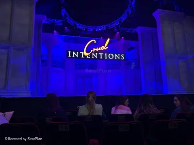 New Wimbledon Theatre Stalls B17 view from seat photo