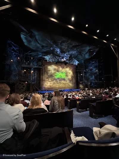Gershwin Theatre Orchestra M3 view from seat photo