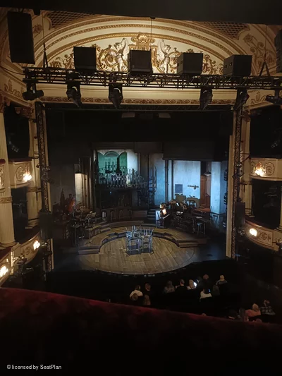 Lyric Theatre Grand Circle A28 view from seat photo