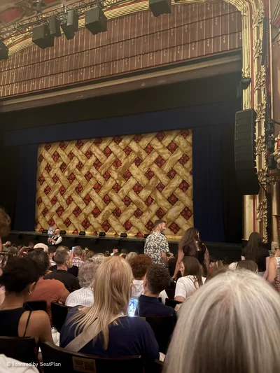 Bristol Hippodrome Stalls M6 view from seat photo