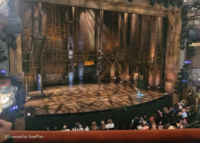 Victoria Palace Theatre Royal Circle C35 view from seat photo