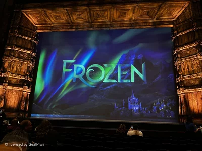 Theatre Royal Drury Lane Stalls H23 view from seat photo
