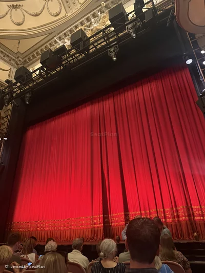 Noel Coward Theatre Stalls H5 view from seat photo