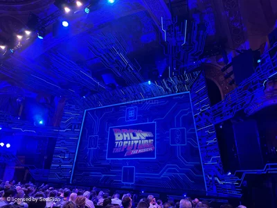 Winter Garden Theatre Orchestra M10 view from seat photo