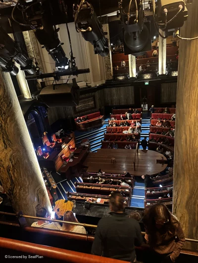 London County Hall South Gallery D9 view from seat photo