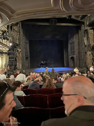 Sondheim Theatre Stalls M21 view from seat photo