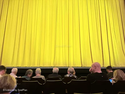 Golden Theatre Orchestra E112 view from seat photo