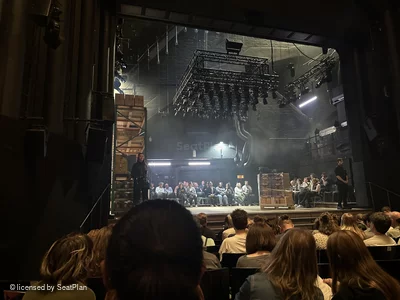 Trafalgar Theatre Stalls H21 view from seat photo