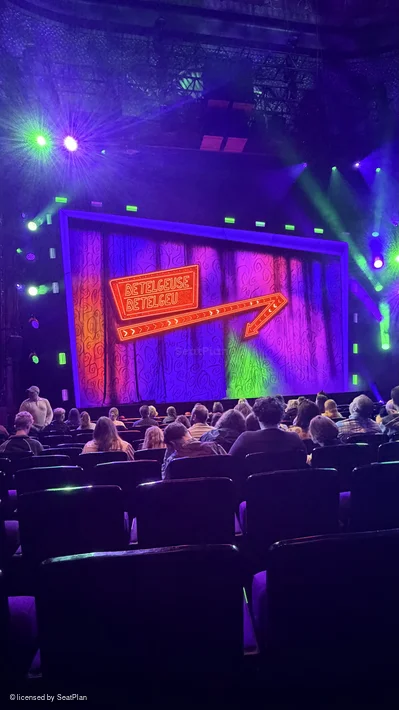 Prince Edward Theatre Stalls L25 view from seat photo