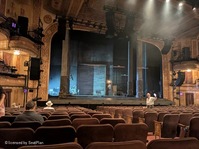 Winter Garden Theatre Orchestra P5 view from seat photo