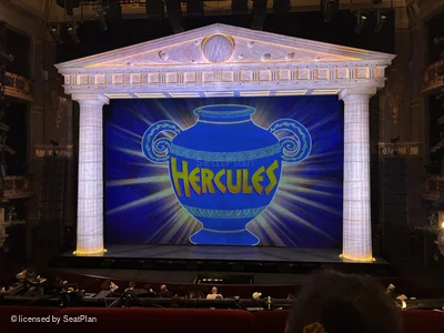 Theatre Royal Drury Lane Royal Circle B24 view from seat photo
