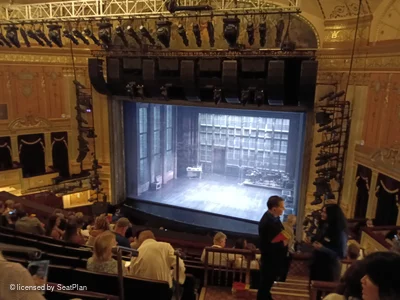 Neil Simon Theatre Mezzanine L2 view from seat photo