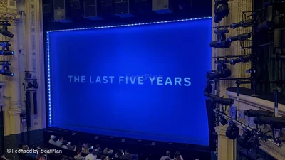 Hudson Theatre Dress Circle A6 view from seat photo