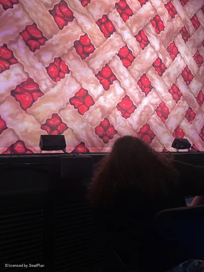 Milton Keynes Theatre Stalls BB18 view from seat photo