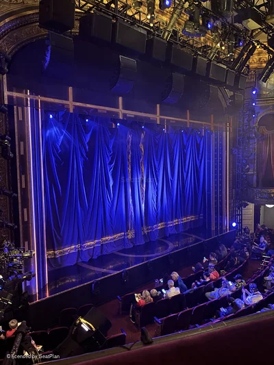 Lena Horne Theatre Front Mezzanine A19 view from seat photo