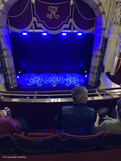 Richmond Theatre Upper Circle C12 view from seat photo