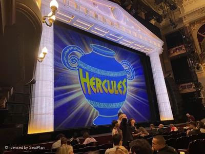 Theatre Royal Drury Lane Stalls H41 view from seat photo