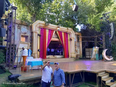 Regent's Park Open Air Theatre Lower Right G45 view from seat photo