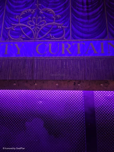 Vaudeville Theatre Stalls AZ7 view from seat photo