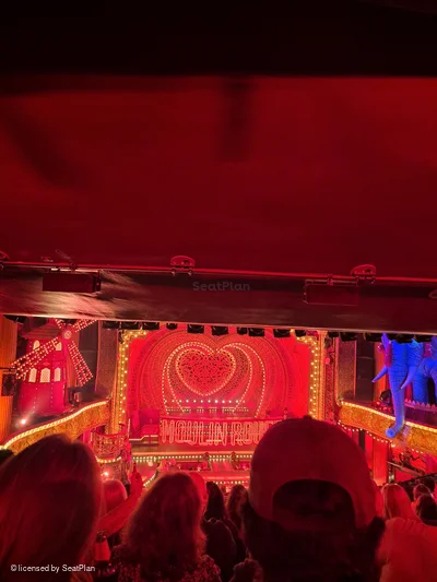Piccadilly Theatre Royal Circle J22 view from seat photo