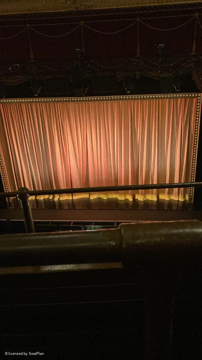 Palace Theatre Grand Tier A19 view from seat photo