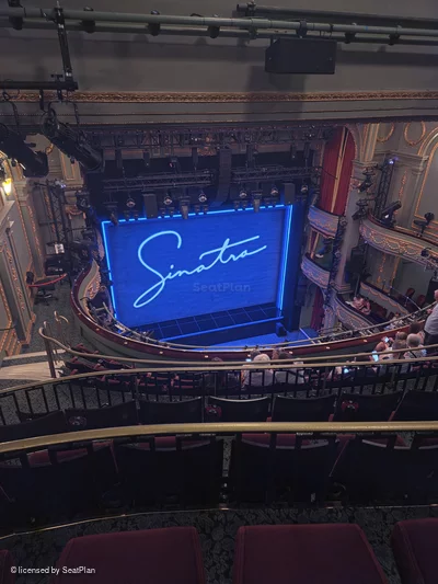Aldwych Theatre Grand Circle H27 view from seat photo