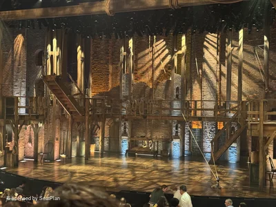 Richard Rodgers Theatre Orchestra Q10 view from seat photo