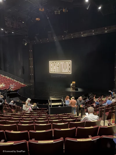 Vivian Beaumont Theater Orchestra O411 view from seat photo