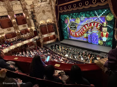 London Coliseum Upper Circle C3 view from seat photo