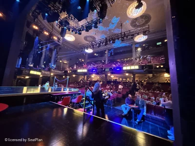 Broadhurst Theatre Stage Seating A204 view from seat photo
