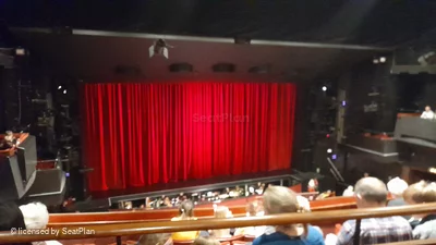 Peacock Theatre Dress Circle E27 view from seat photo