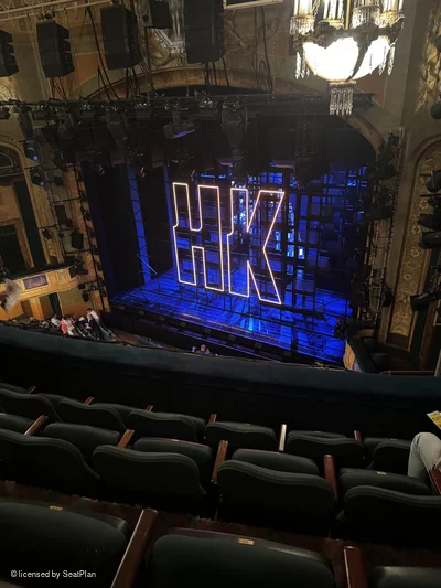 Shubert Theatre Balcony D18 view from seat photo
