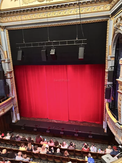 Harold Pinter Theatre Royal Circle A3 view from seat photo