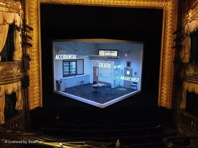 Theatre Royal Haymarket Royal Circle A18 view from seat photo