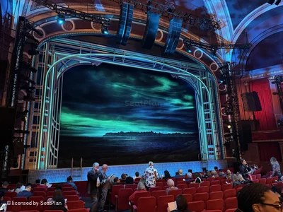 Broadway Theatre Orchestra N4 view from seat photo