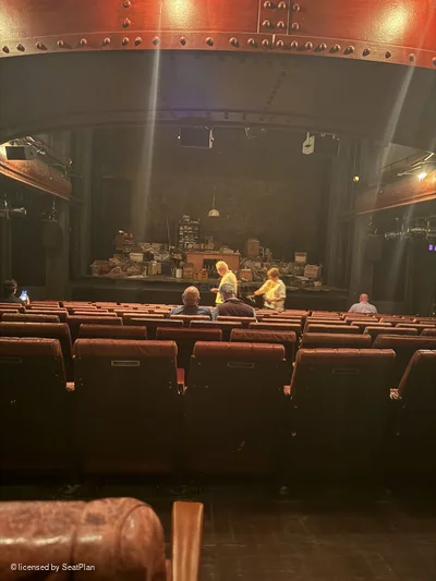 Royal Court Theatre Stalls L12 view from seat photo