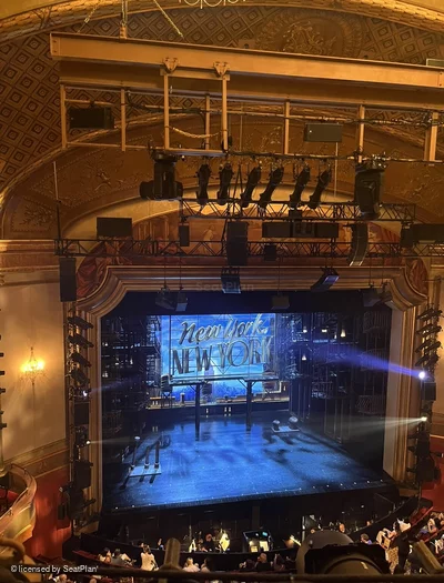 St James Theatre Balcony A1 view from seat photo