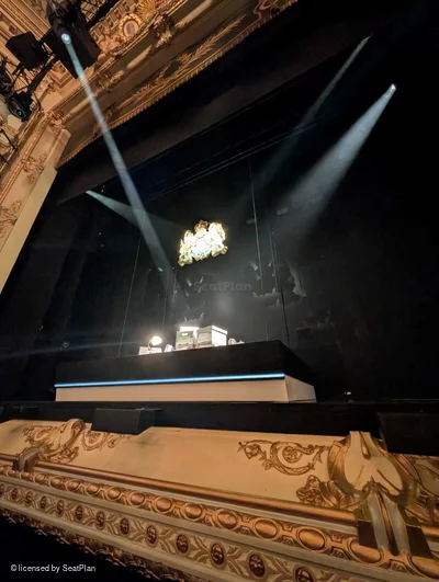 Wyndham's Theatre Stalls A12 view from seat photo