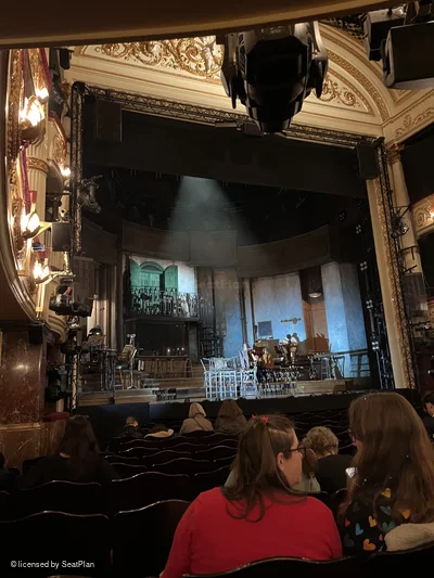 Lyric Theatre Stalls N22 view from seat photo