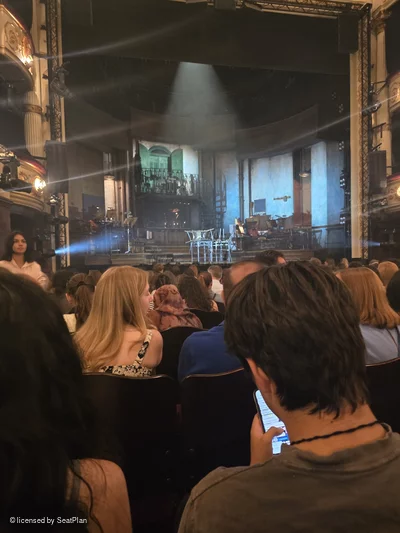 Lyric Theatre Stalls N17 view from seat photo